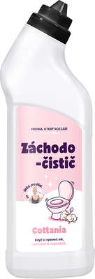 Úklid pro klid Záchodočistič Cottania 750 ml