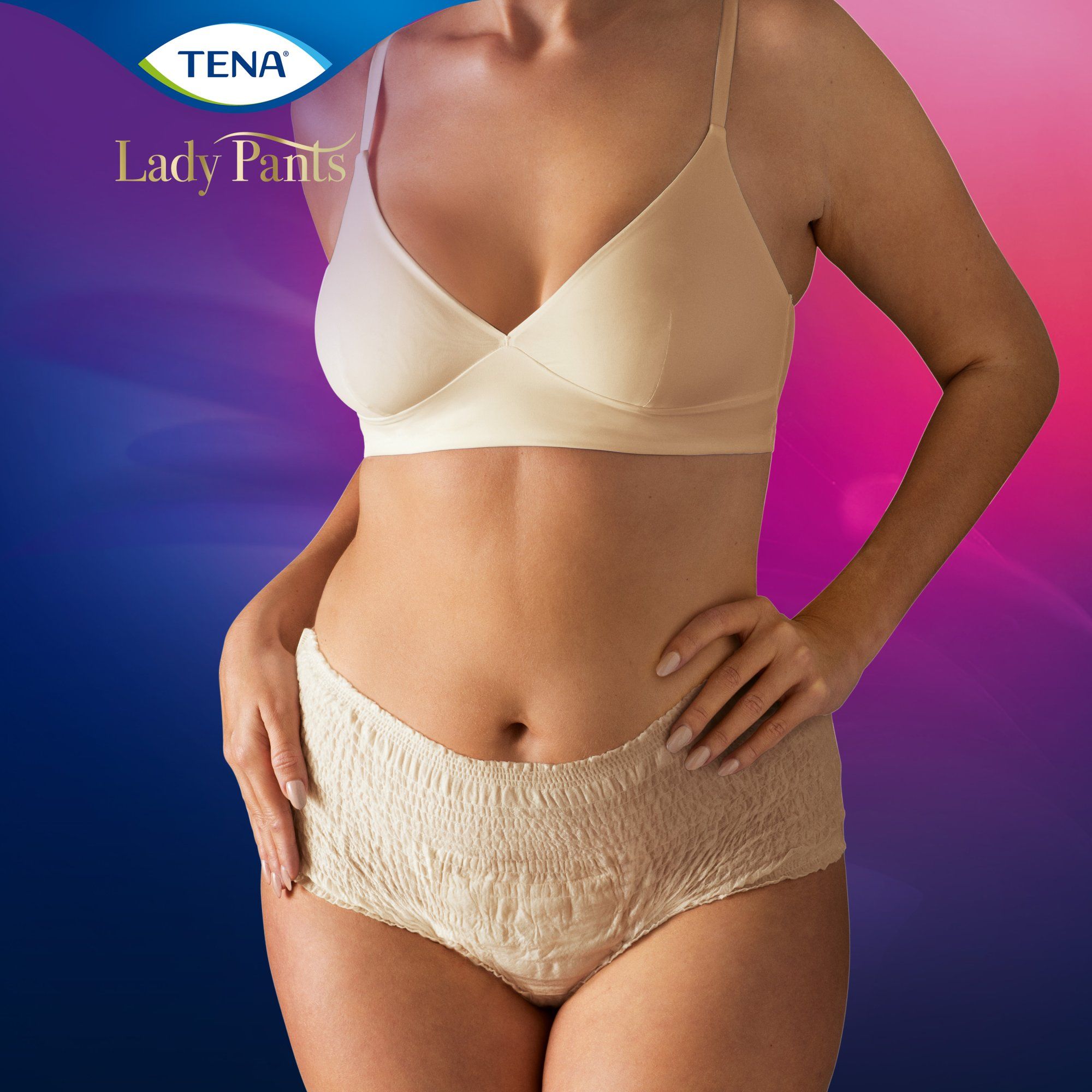 Tena Lady Pants Plus Creme L inkontinenční kalhotky 8 ks