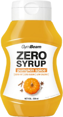 GymBeam ZERO SYRUP Pumpkin spice 350 ml