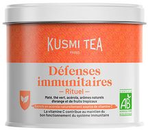 Kusmi Tea Organic Immune defense sypaný čaj v plechovce 100 g