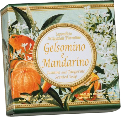 SAF Fiorentino Kulaté mýdlo, Jasmín a mandarinka 100 g