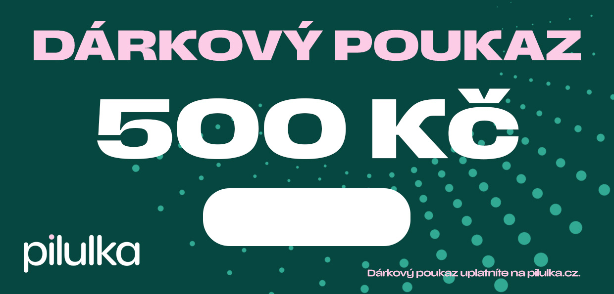 Pilulka Elektronický dárkový poukaz na 500 Kč