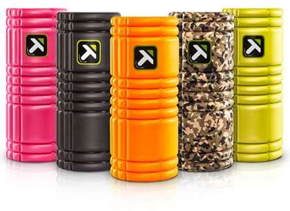 Trigger Point GRID 1.0 Foam Roller, masážní válec, černý 33 cm