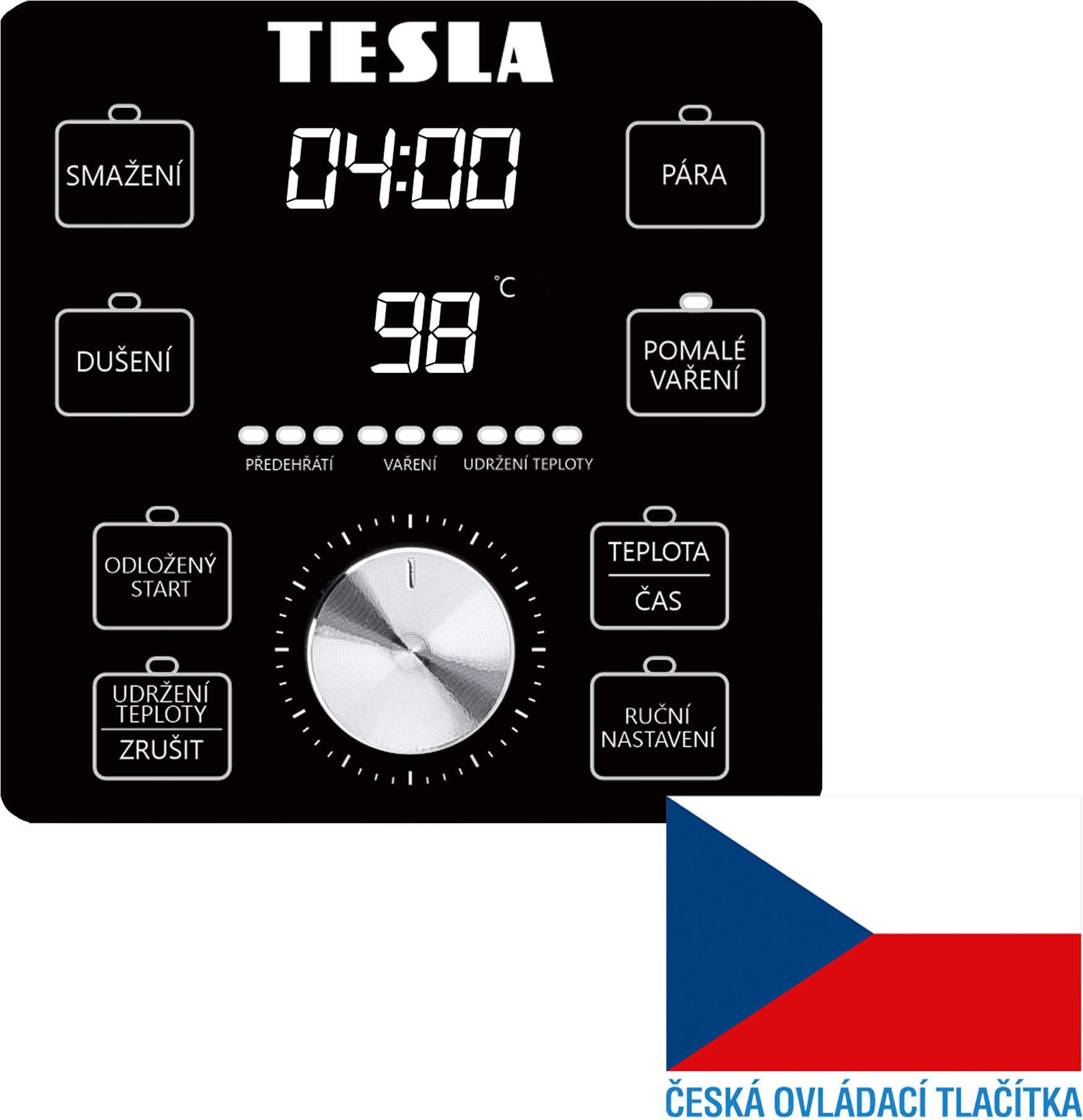 Tesla MultiCook MC600 Pro - multifunkční elektrický hrnec