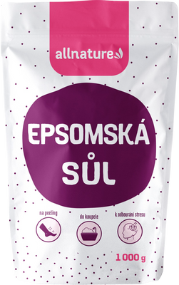 Allnature Epsomská sůl 1000 g