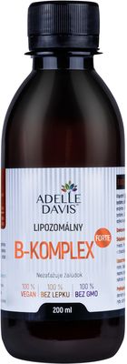 Adelle Davis Lipozomální B-komplex Forte 200 ml