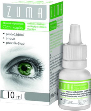 Zuma Oční kapky se světlíkem lékařským 10 ml