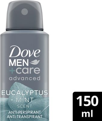 DOVE MEN+CARE Advanced Eucalyptus Antiperspirant sprej 150 ml