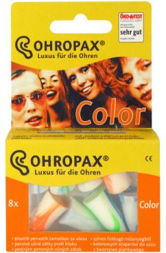Ohropax Chránič sluchu Color 8 ks