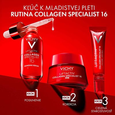 Vichy Liftactiv Collagen Specialist 16 denní krém s inovativní technologii Co-Bonding 50 ml