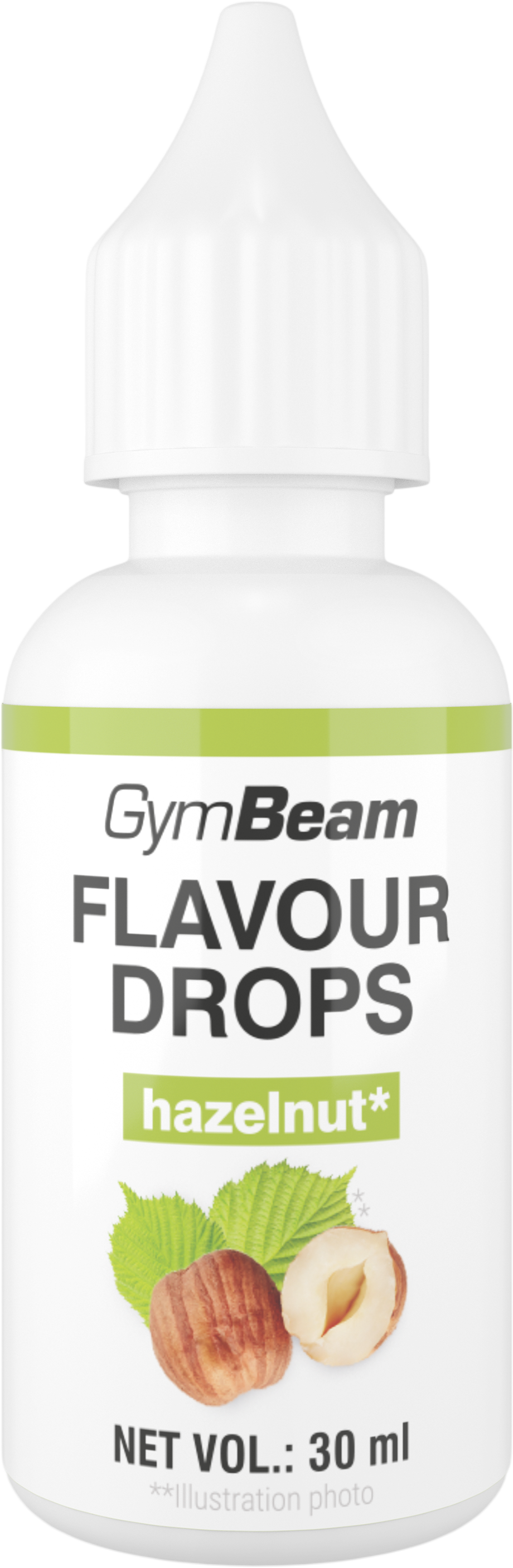 GymBeam Flavor Drops hazelnut 30 ml