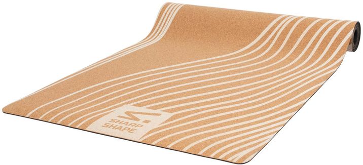 Sharp Shape Korková podložka na jógu Zen bílá