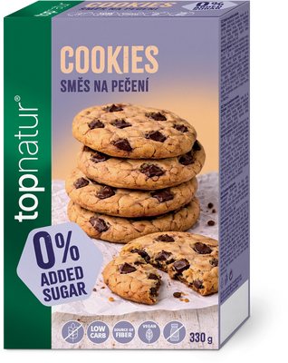 Topnatur No Added Sugar Směs na cookies 330 g