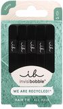 Invisibobble Hair Tie Black černé látkové gumičky 5 ks