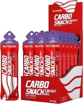 Nutrend Carbosnack borůvka sáček 50 g