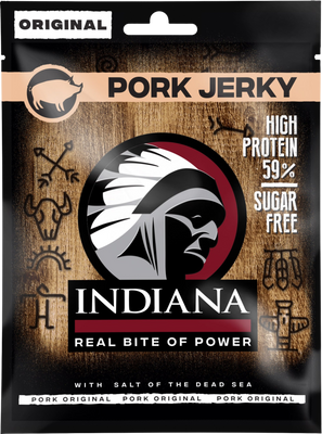 Indiana Jerky Vepřové Original 25 g