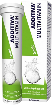 Additiva multivitamin TROPIC 20 šumivých tablet