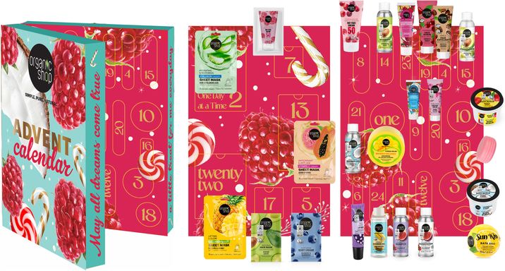 Organic Shop 24-denní Adventní kalendář Natural Beauty 24 ks