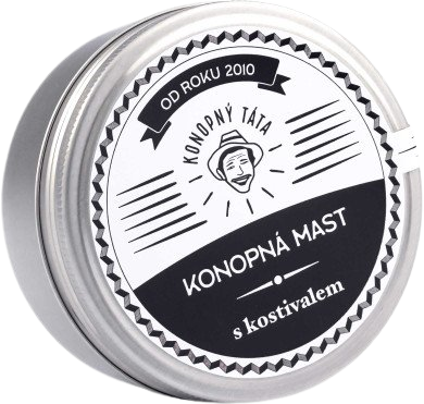 Konopný Táta Konopná mast s kostivalem 200 ml