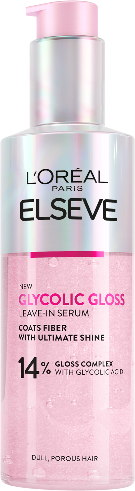 L'Oréal Paris Elseve Glycolic Gloss bezoplachové sérum s kyselinou glykolovou, 150 ml