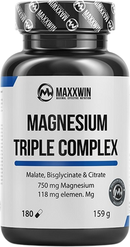 Maxxwin Magnesium Triple Complex 180 kapslí