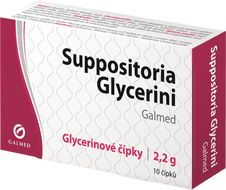 Galmed Suppositoria Glycerini čípky 10 x 2.2 g
