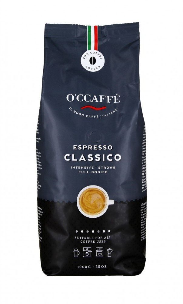 O'CCAFFÉ Zrnková káva Espresso Classico 1 kg