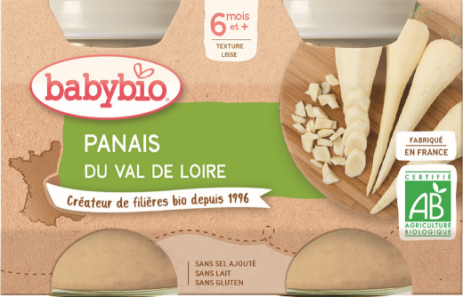 PB Babybio Pastinák 2 x 130 g
