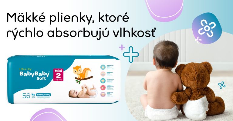 Detské plienky, BabyBaby Soft Ultra-Dry Mini 