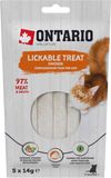 Ontario Pochoutka lízací kuře 5 x 14 g