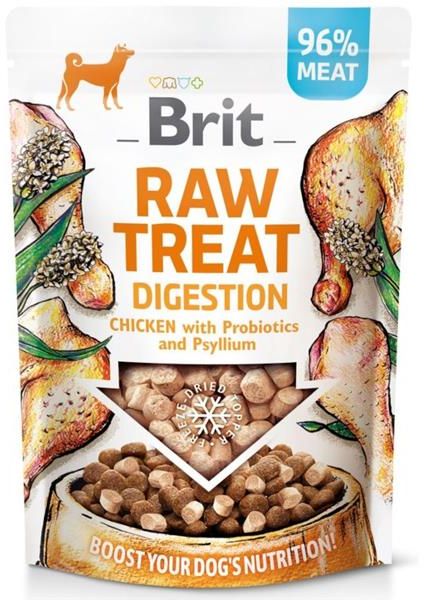 Brit Raw Treat Dog Digestion Freeze-dried treat and topper Chicken 40 g