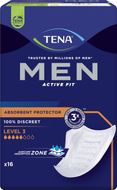 Tena Men Absorbent protector Level 3 Super Inkontinenční vložky 16 ks