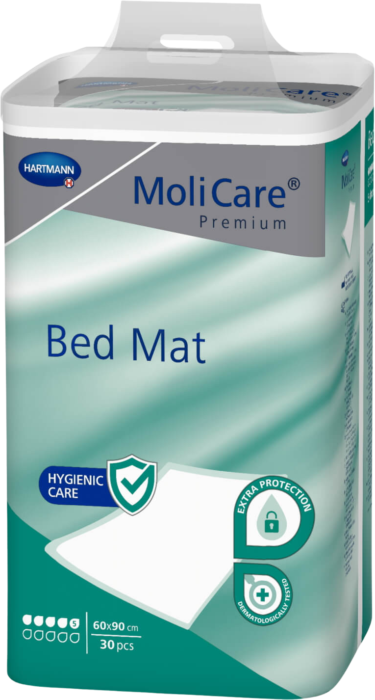 Hartmann Molicare Bed Mat Inkontinenční podložky 5 kapek 60x90cm 30 ks