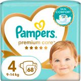 Pampers Premium Care plenky vel. 4, 9-14 kg, 68 ks