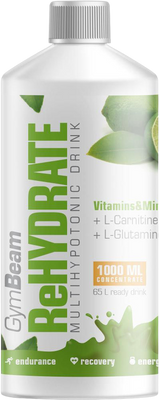 GymBeam ReHydrate lemon lime 1000ml