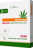 Cannaderm thermolka hřejivá náplast 3 ks