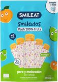 Smileat BIO 100% ovocné zmrzlinky k zamražení hruška & broskev 5ks 6M+ 250 g