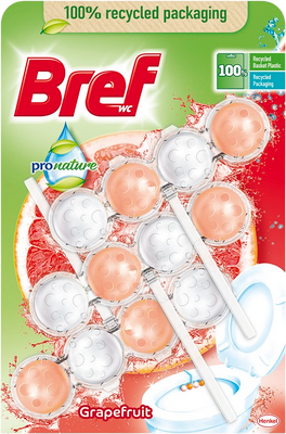 Bref WC blok Pro Nature Grapefruit 3 x 50 g