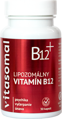 Vitasomal Lipozomální vitamín B12 30 kapslí