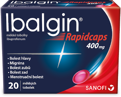 Ibalgin Rapidcaps 400 mg měkké tobolky 20 ks