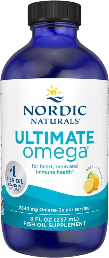 Nordic Naturals Ultimate Omega Liquid 2840 mg citrón 237 ml