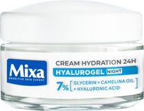 Mixa Noční krém pro citlivou pleť se sklonem k vysušení Hyalurogel 50 ml
