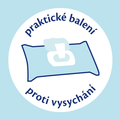 HiPP Babysanft vlhčené ubrousky Soft & Pur + víčko 18 x 48 ks