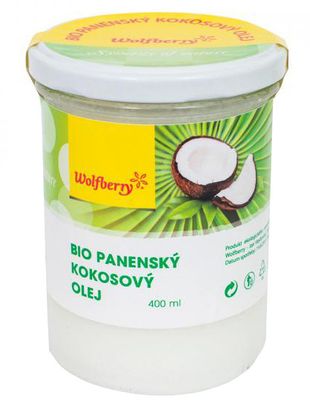 Wolfberry Bio panenský kokosový olej 400 ml
