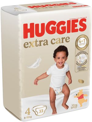 Huggies® Extra Care 4, 33 ks