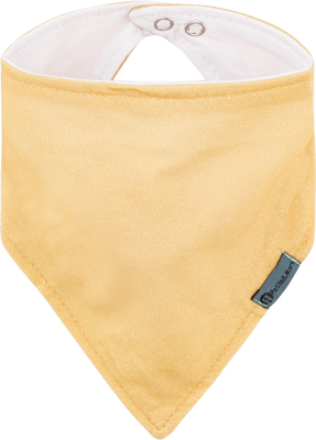 Petite&Mars Bryndák bandana Luke Beige Pears&Intense Ochre 3m+, 2 ks