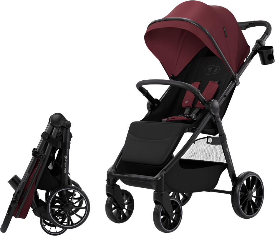 Kinderkraft Kočárek sportovní Grande 2 Dark Ruby