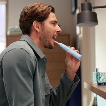 Philips Sonicare Sonický elektrický kartáček 6100 HX7406/01 světle modrý