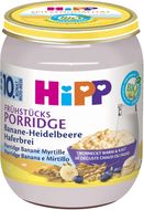 HiPP BIO Snídaňová ovesná kaše s banánem a borůvkami 160 g