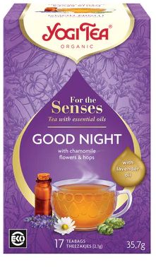 Yogi Tea Čaj Pro smysly - Dobrou noc BIO 17 x 2.1 g